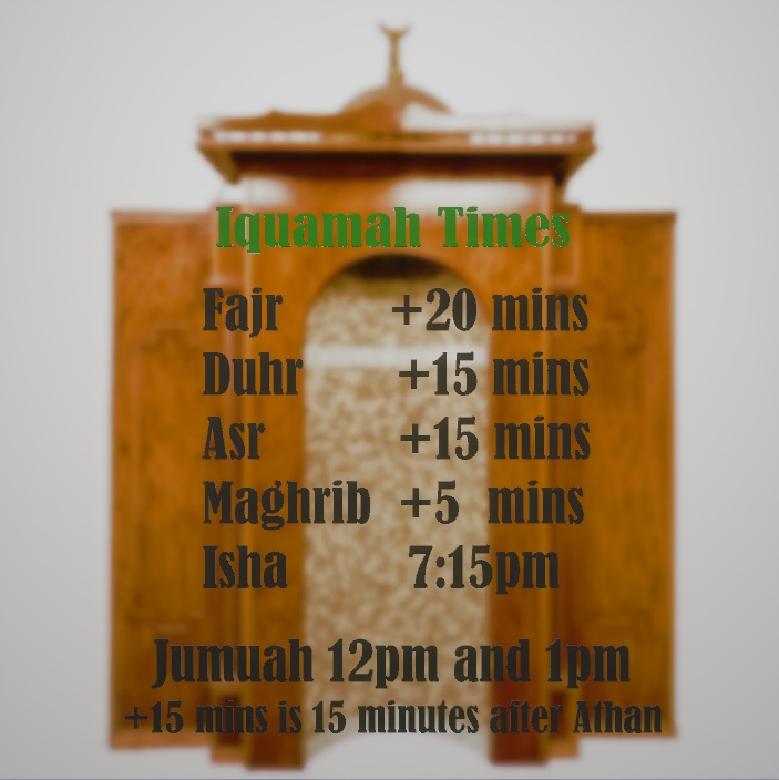 Prayer Times Isha 715